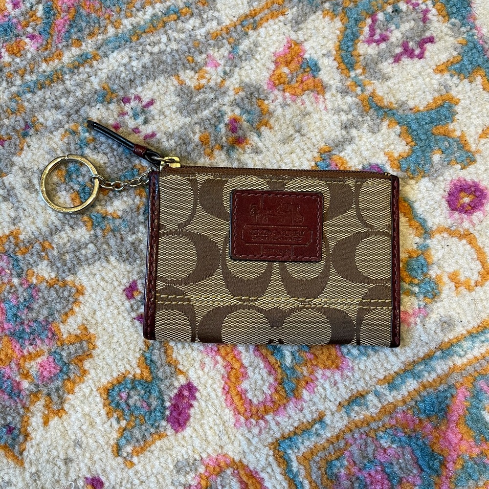 Coach card case